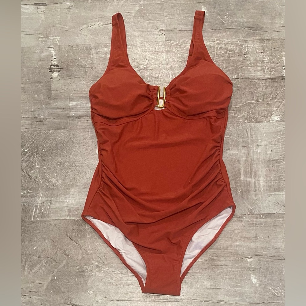 NWT BMJL Women's Tummy Control One Piece Swimsuit Size Medium - Picture 4 of 10